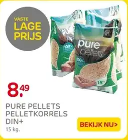 Praxis Pure Pellets Pelletkorrels Din+ aanbieding