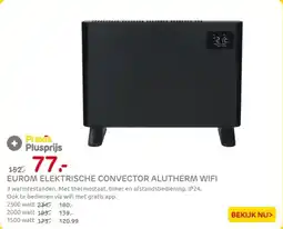 Praxis Eurom Elektrische Convector Alutherm WiFi aanbieding