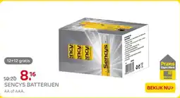 Praxis Sencys batterijen aanbieding
