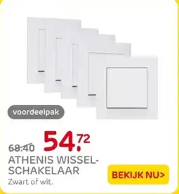 Praxis Athenis Wisselschakelaar aanbieding