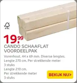 Praxis Cando schaaflat voordeelpak aanbieding
