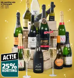 Poiesz Alle sparkling wijn of Champagne aanbieding