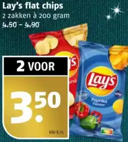 Poiesz Lay's flat chips aanbieding