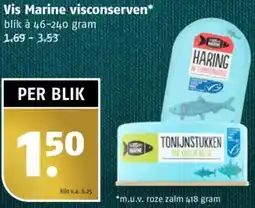 Poiesz Vis Marine visconserven aanbieding