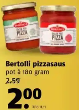Poiesz Bertolli pizzasaus aanbieding