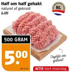 Poiesz Half om half gehakt aanbieding