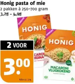 Poiesz Honig pasta of mie aanbieding