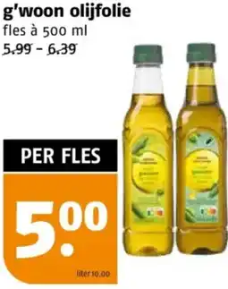 Poiesz G'woon olijfolie aanbieding