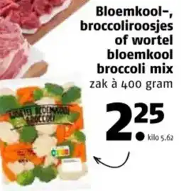 Poiesz Bloemkool, broccoliroosjes of wortel bloemkool broccoli mix aanbieding
