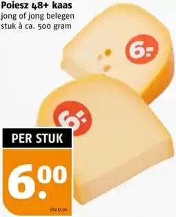 Poiesz Poiesz 48+ kaas aanbieding