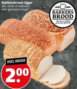 Poiesz Bakkersbrood tijger aanbieding