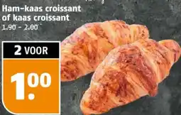 Poiesz Ham-kaas croissant of kaas croissant aanbieding