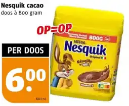Poiesz Nesquik cacao aanbieding
