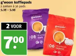 Poiesz G'woon koffiepads aanbieding