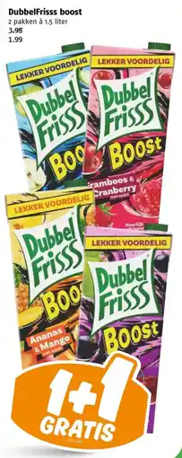 Poiesz DubbelFrisss boost aanbieding