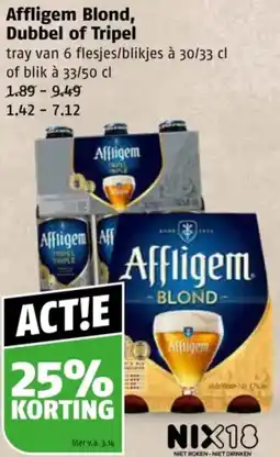 Poiesz Affligem Blond, Dubbel of Tripel aanbieding
