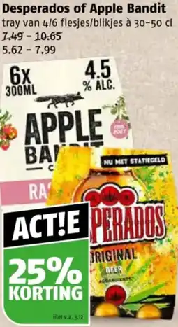 Poiesz Desperados of Apple Bandit aanbieding