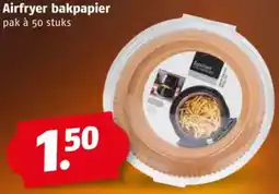Poiesz Airfryer bakpapier aanbieding