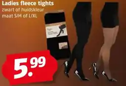 Poiesz Ladies fleece tights aanbieding