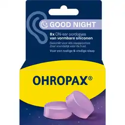 Etos Ohropax Good Night 8 stuks aanbieding