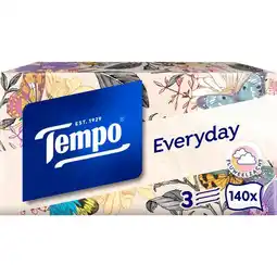 Etos Tempo XXL Light box Tissues 140 stuks aanbieding