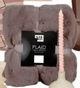 Karwei Plaid aanbieding