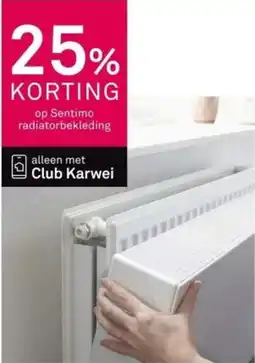 Karwei Op Sentimo radiatorbekleding aanbieding