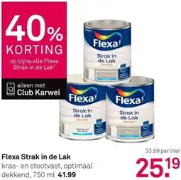 Karwei Flexa Strak in de Lak aanbieding