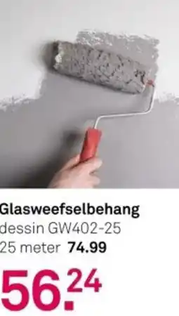Karwei Glasweefselbehang aanbieding
