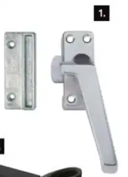 Karwei AXA raamsluiting met drukknop aanbieding