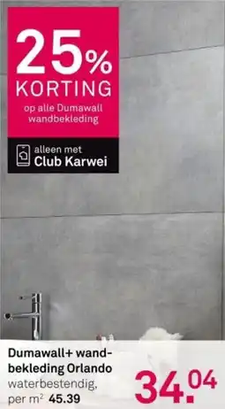 Karwei Dumawall+ wandbekleding Orlando aanbieding