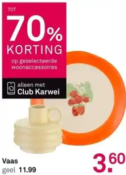 Karwei Vaas aanbieding