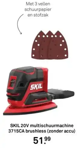 Karwei SKIL 20V multischuurmachine 3715CA brushless aanbieding