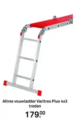Karwei Altrex vouwladder Varitrex Plus 4x3 treden aanbieding