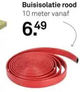 Karwei Buisisolatie rood aanbieding