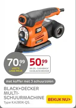 Praxis Black + Decker Multi Schuurmachine aanbieding