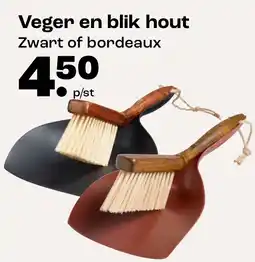 Kwantum Veger en blik hout aanbieding