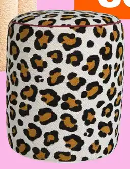 Kwantum Poef Panter aanbieding