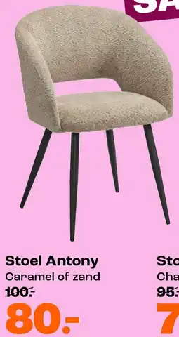 Kwantum Stoel Antony aanbieding