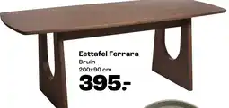 Kwantum Eettafel Ferrara aanbieding