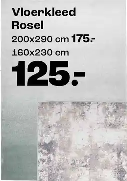Kwantum Vloerkleed Rosel aanbieding