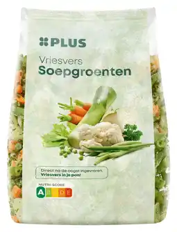 PLUS PLUS Soepgroenten aanbieding