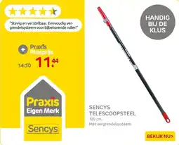 Praxis Sencys Telescoopsteel aanbieding