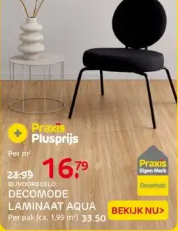Praxis Decomode Laminaat aqua aanbieding