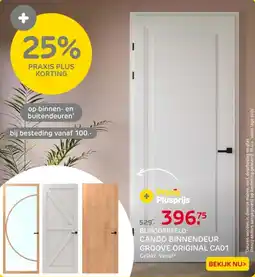 Praxis Cando Binnendeur Groove Original CA01 aanbieding
