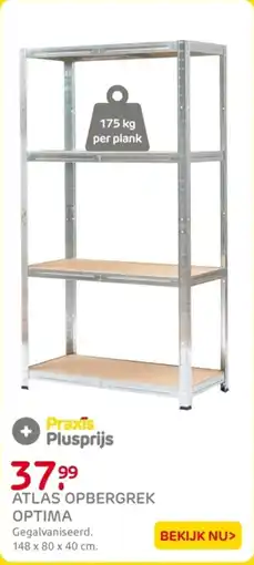 Praxis Atlas Opbergrek Optima aanbieding
