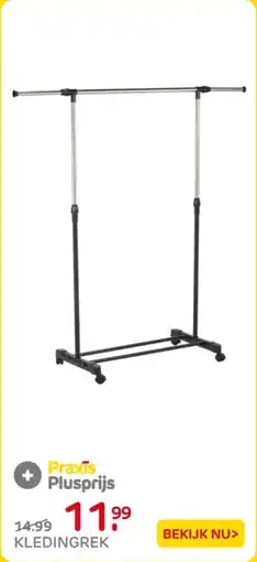 Praxis Kledingrek aanbieding