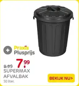 Praxis Supermax afvalbak aanbieding