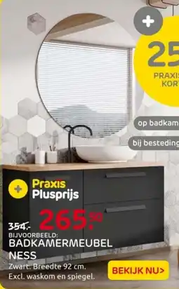 Praxis Badkamermeubel Ness aanbieding