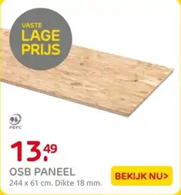 Praxis OSB Paneel aanbieding